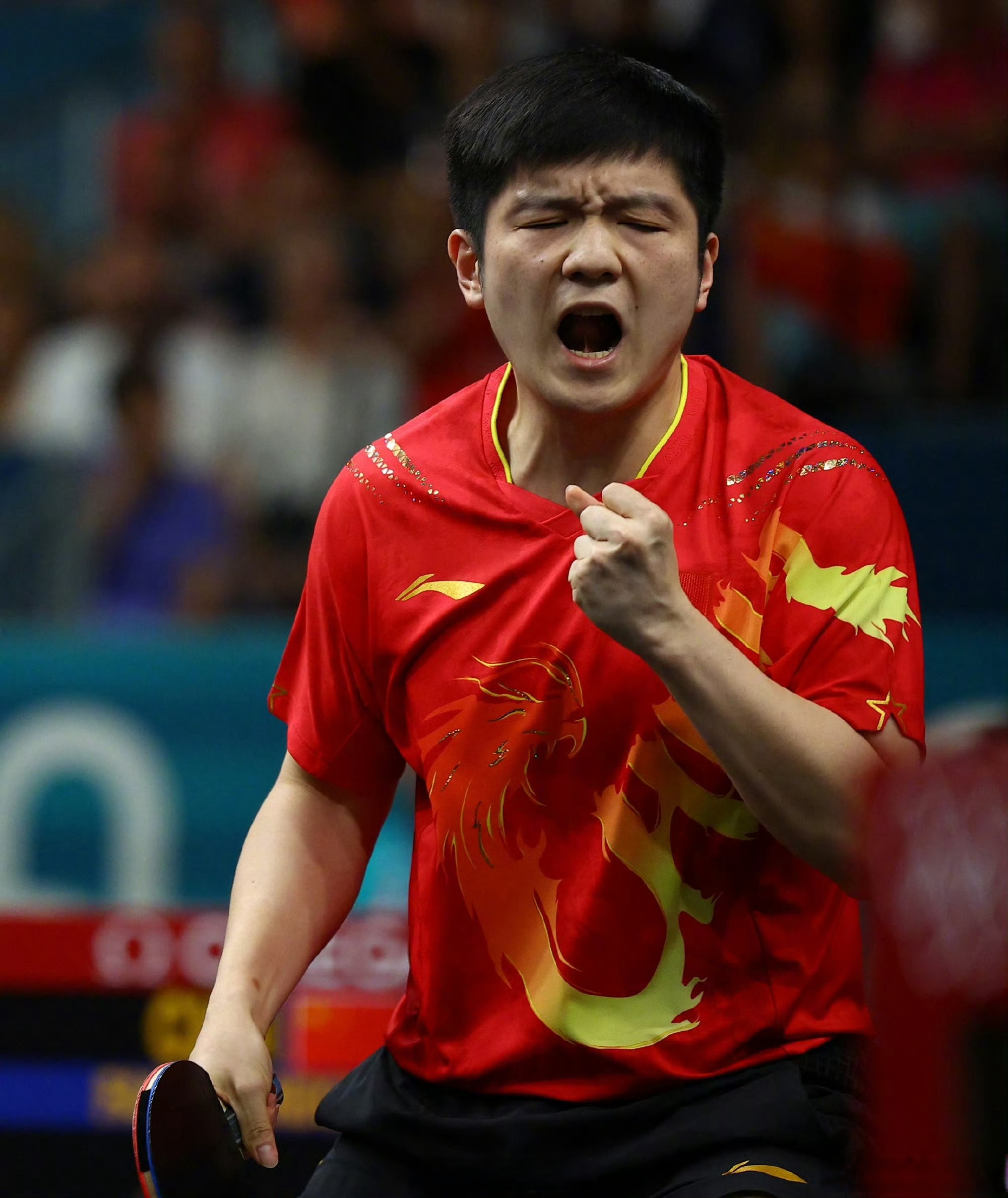 韩国队翻盘法国队,樊振东高光表现 韩国队翻盘法国队,樊振东高光表现